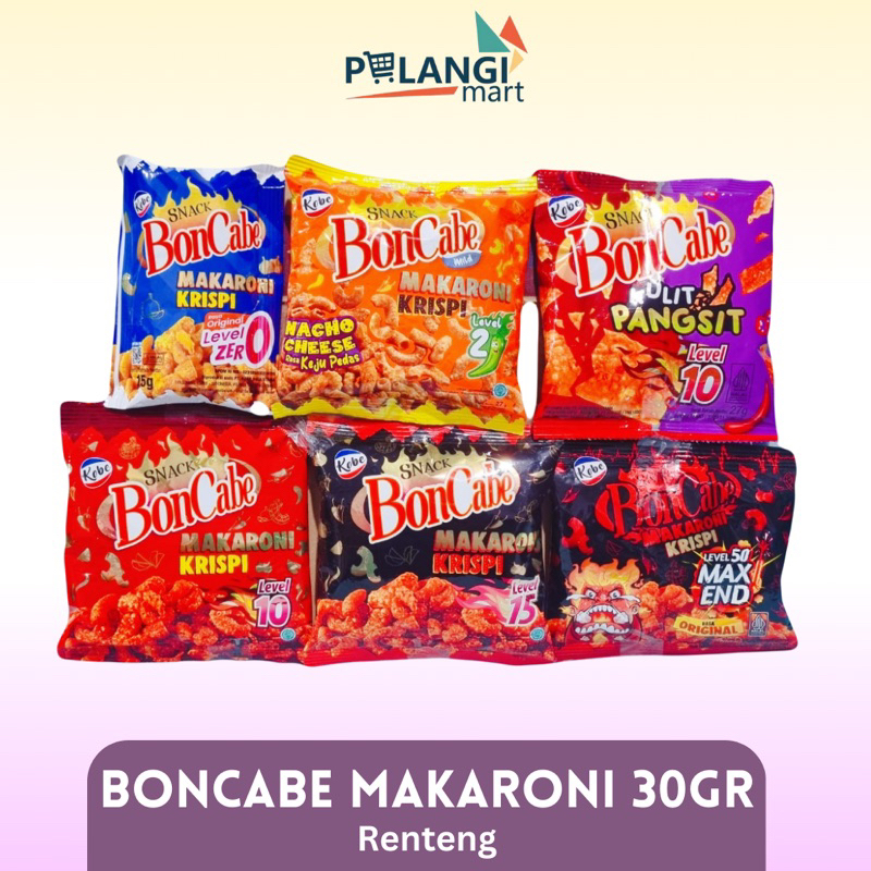 

BONCABE MAKARONI 30 GR ISI 10