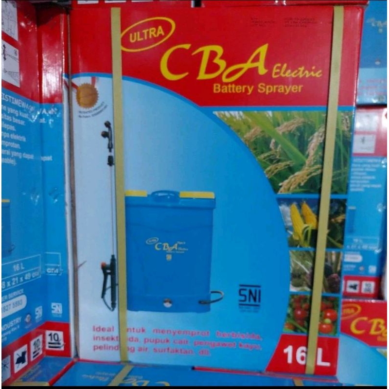Sprayer/ Tangki Elektrik CBA Tipe 3 Biru - 16 Liter
