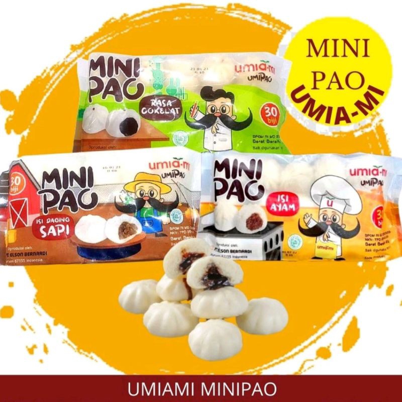 

UMIAMI MINIPAO 30 pcs Frozen Food Sukabumi