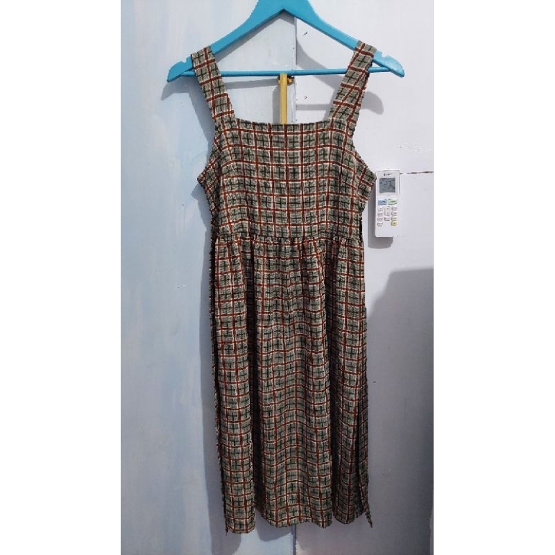 PL Overall / Dress Kotak-Kotak