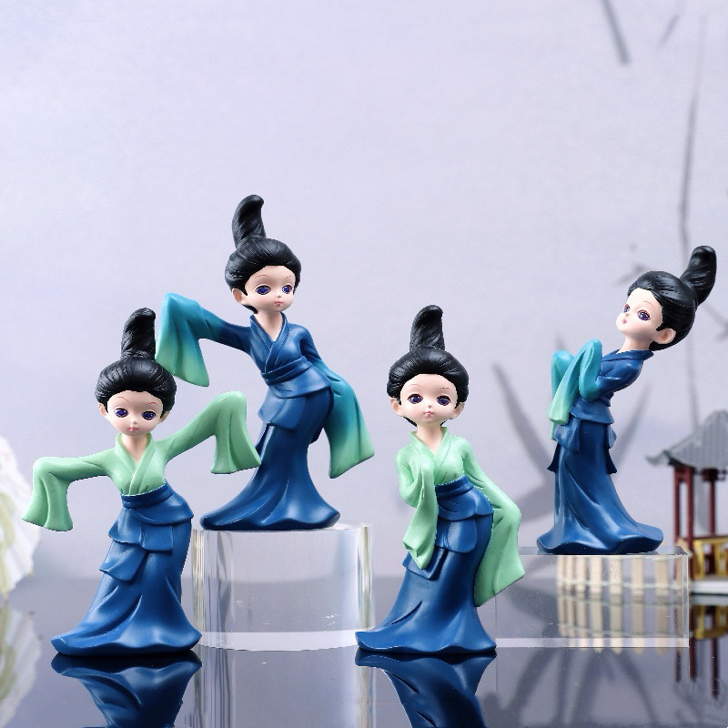 pajangan imlek| pajangan CNY| dekorasi imlek| dekorasi CNY| pajangan figure penari tiongkok kuno tar