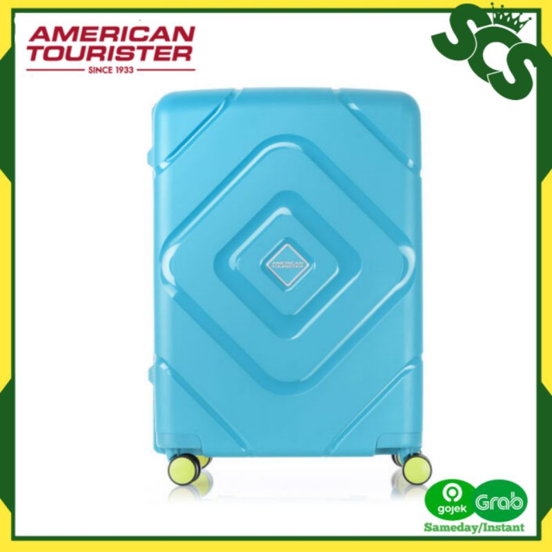AMERICAN TOURISTER Trigard Medium 25 Inch Koper Tanpa Resleting Tahan Banting