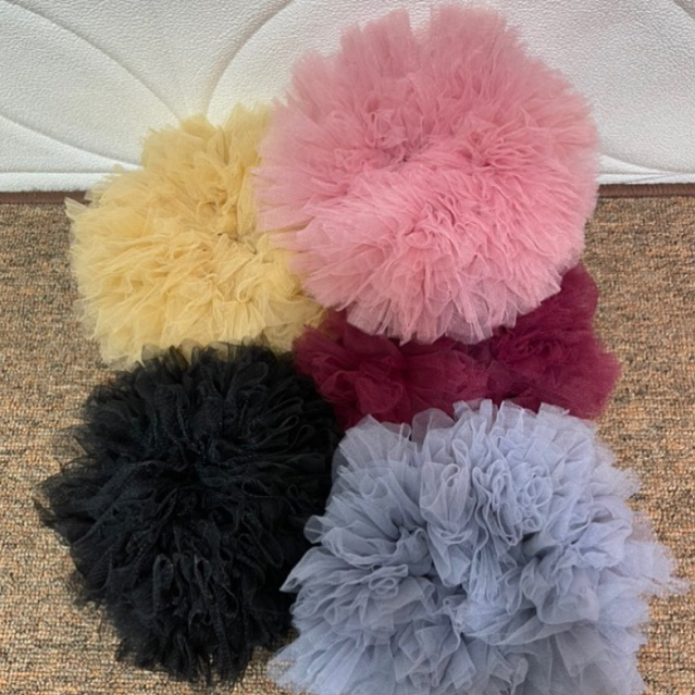 Cepol Tile SCRUNCHIE TILE JUMBO / Cepol Hijab Tile / Ikat Rambut Jilbab Jumbo Terbaru