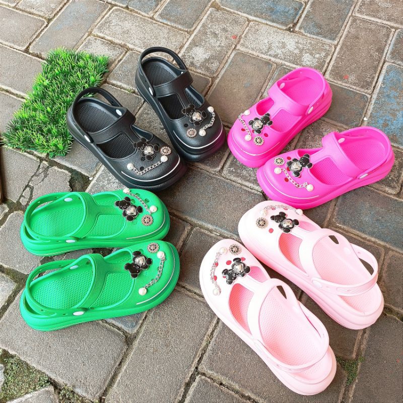 MOREGO 2302 / SANDAL WANITA MOTIF BEAR