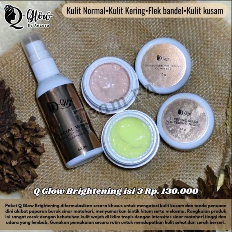 Q-Glow skincare