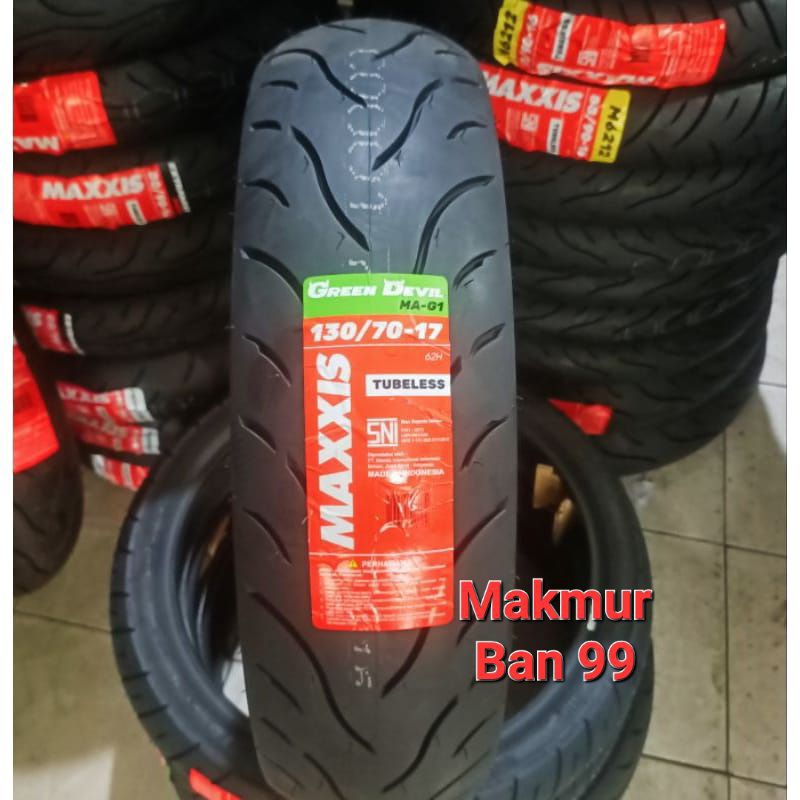 Promo Ban motor MAXXIS Green Devil MA-G1 130/70 Ring 17 130/70-17 Tubeless Termurah