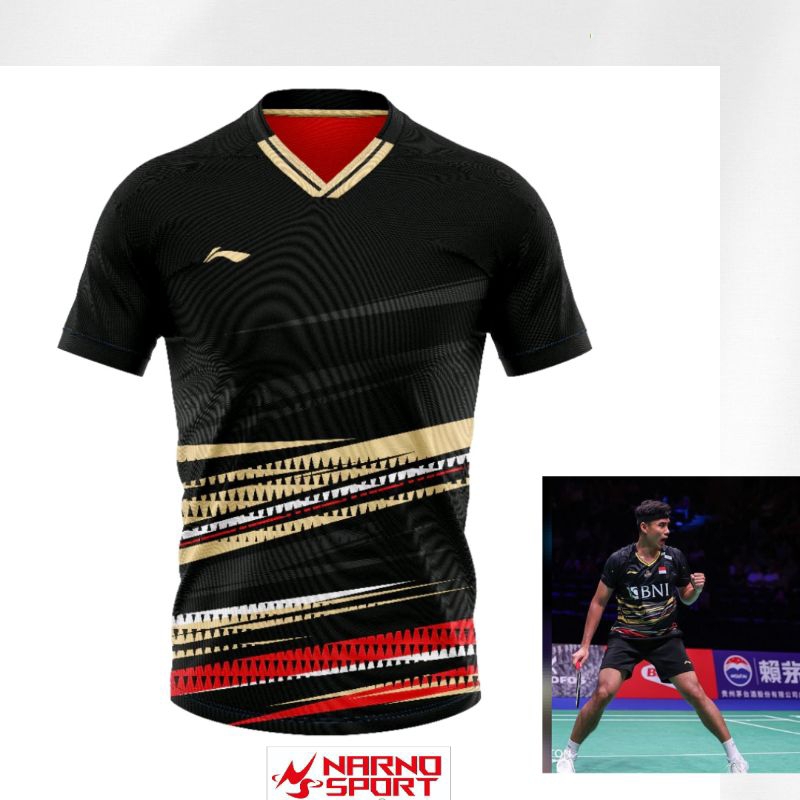 Jersey Badminton Indonesia 2024 Kaos Badminton Celana Badminton