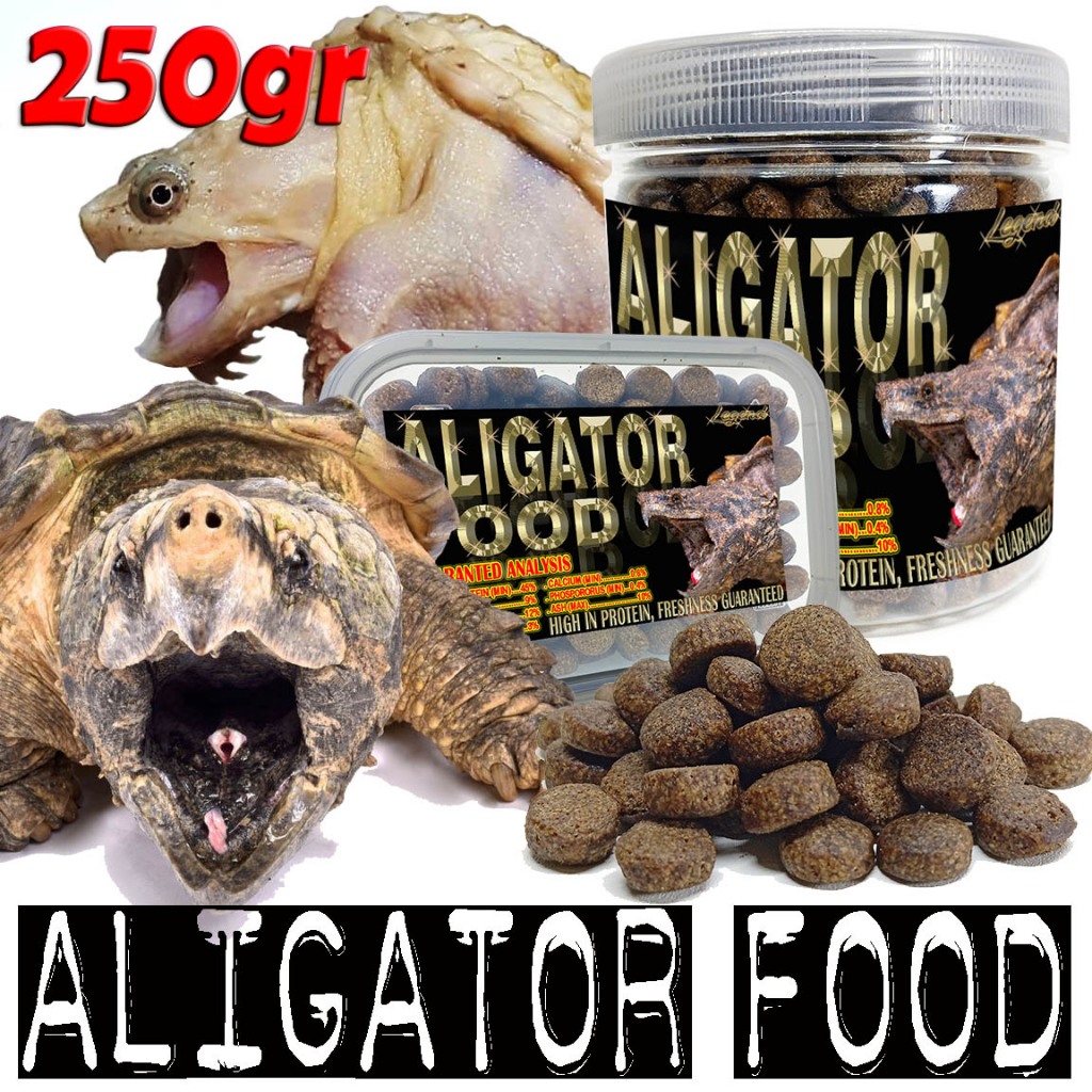 250GR PAKAN KURA AIR ALIGATOR FOOD CST COMMON SNAPPING TURTLE AST REPTILE  REPTILE ALLIGATOR TURTLES