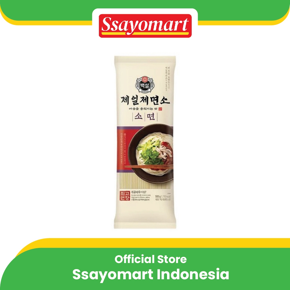 

CJ BEKSUL Korean Style Noodles - Mie Kering Gandum Korea 500g