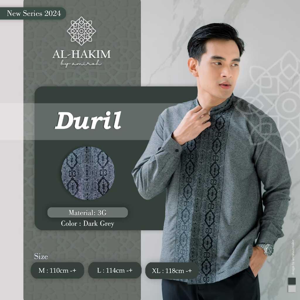 KOKO PRIA BAJU KOKO DEWASA LENGAN PANJANG BAJU KOKO PRIA LENGAN PANJANG AL-HAKIM by AMIROH