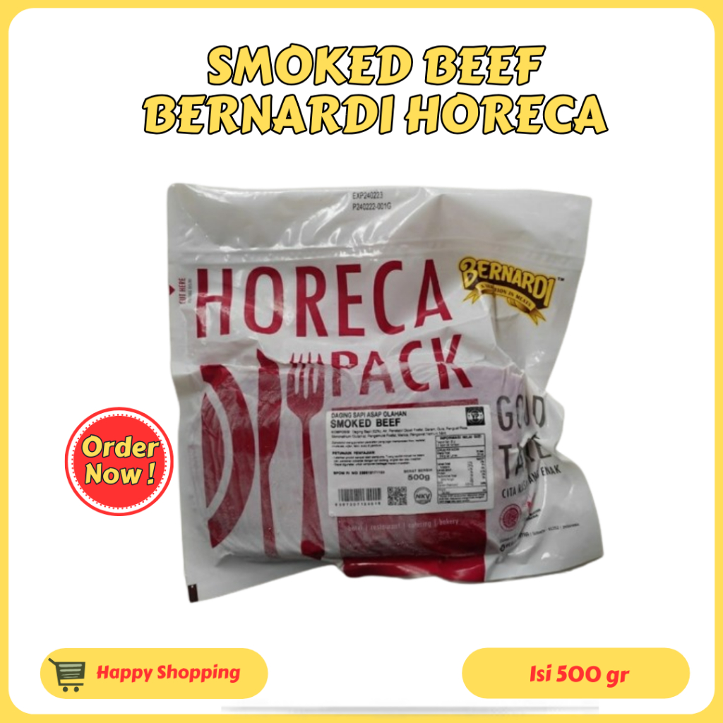 

smoked beef bernardi horeca 500gr