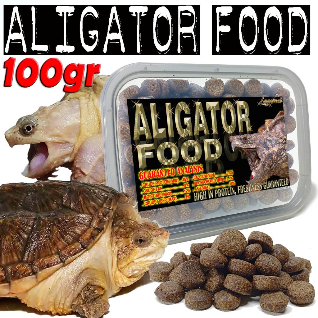 100GR PELET MAKANAN KURA AIR CST AST KURA AIR CST AST REPTILE ALIGATOR FOOD  COMMON SNAPPING TURTLE 