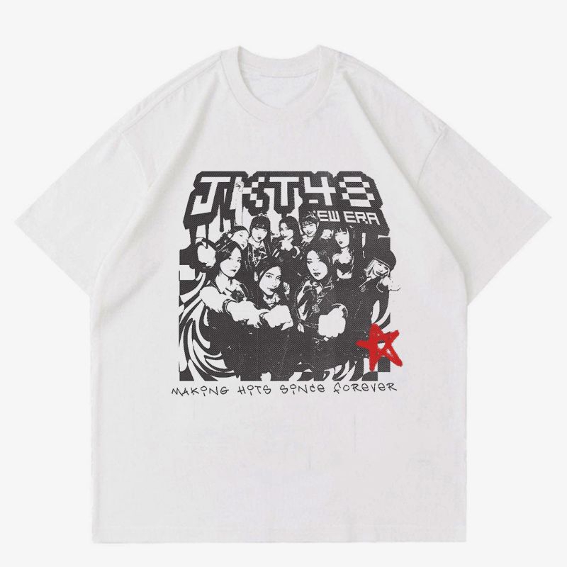 KAOS JKT 48 - SINCE FOREVER | T-SHIRT BAJU JKT48 | KAOS OVERSIZE PRIA | BAJU JKT