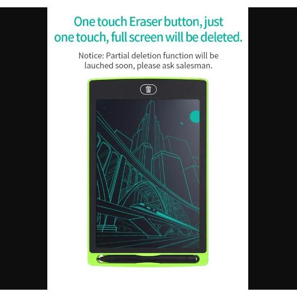 Mainan Belajar Edukasi Anak Papan Tulis LCD 8.5 Inci Tablet Kids