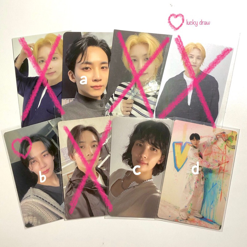 ready stock aab seventeen jeonghan ld fml beatroad heaven fts control fts carat ver carver