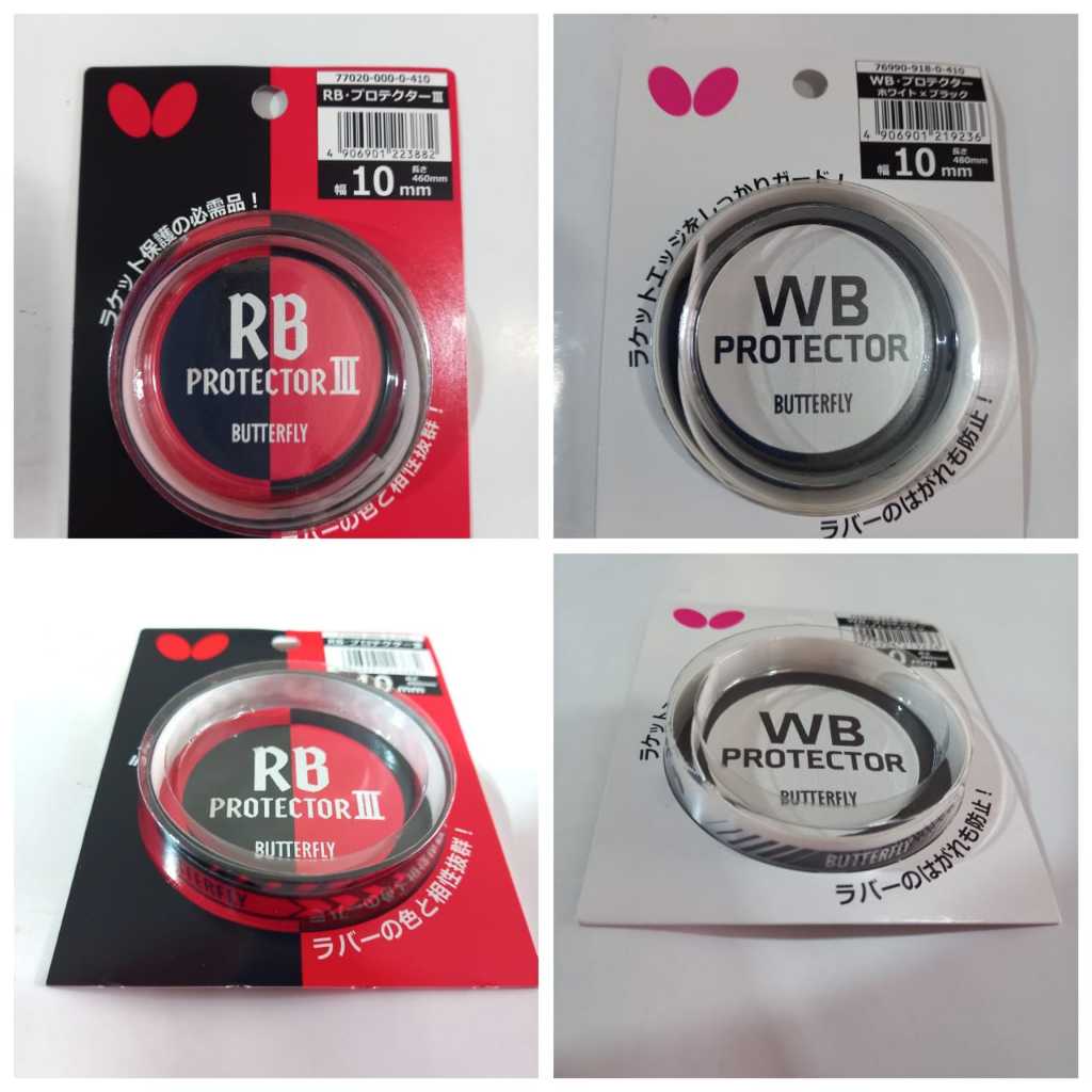 Side tape pelindung bet tenis meja pingpong