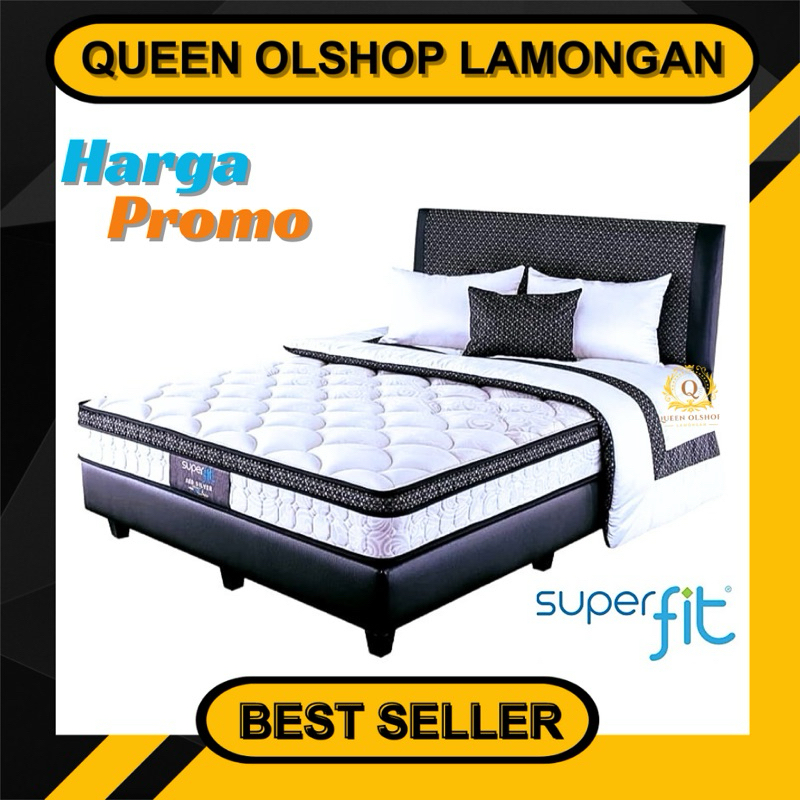 [PROMO] Kasur Springbed Comforta Superfit Neo Silver + Plush Top 120 140 160 180x200