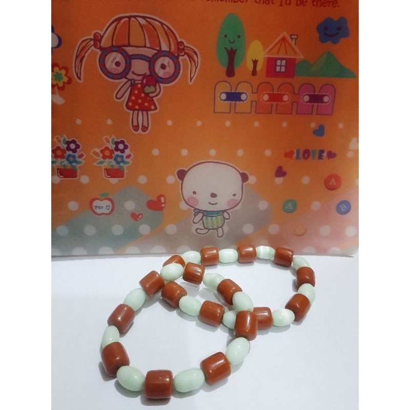 Gelang cat eye campur