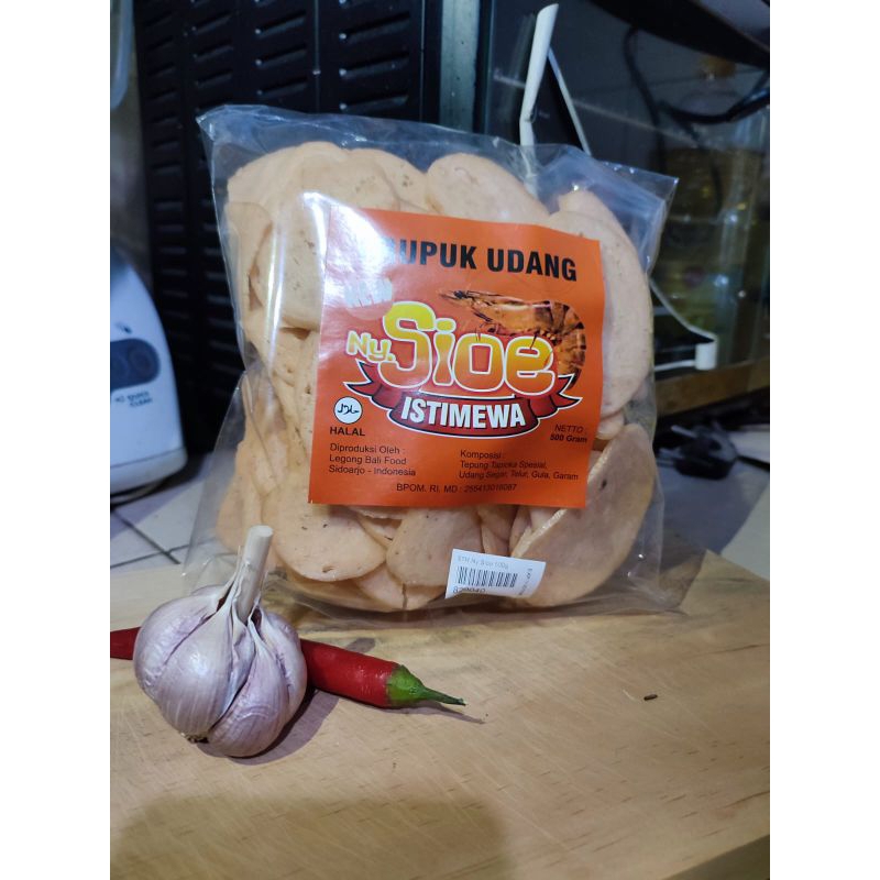 

krupuk udang STR ny.sioe 500gr by. legong bali