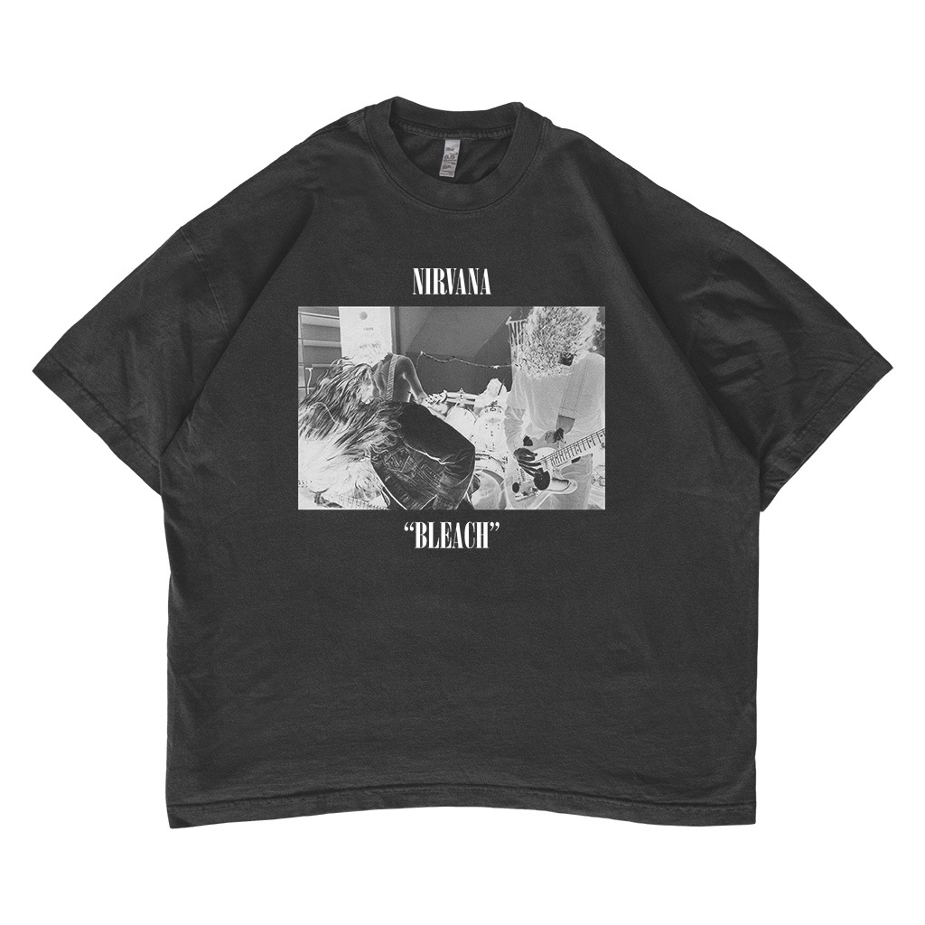 Nirvana Band Vintage T-shirt Oversize ( Bleach )