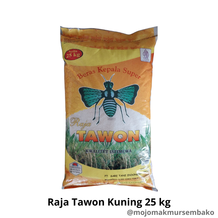 

Beras Kepala Super Raja Tawon Kuning 25 Kg