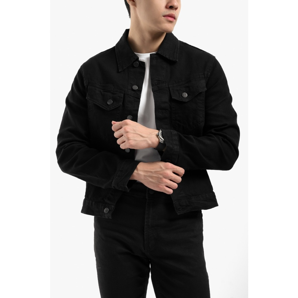 NEW Heymale Denim Slim Fit Jacket Jaket Pria