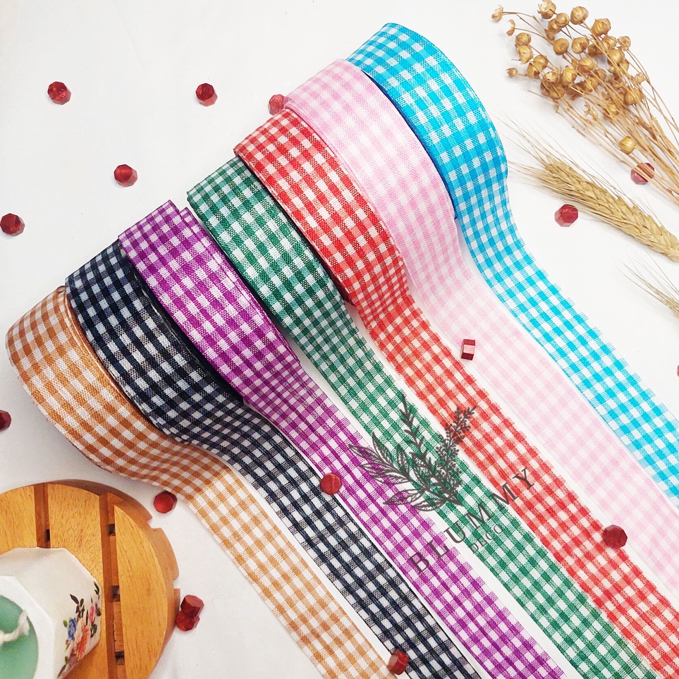 

Terbaru IdJj8J3 Pita Kotak Kain Tartan Ribbon Kotak kotak per 1 meter