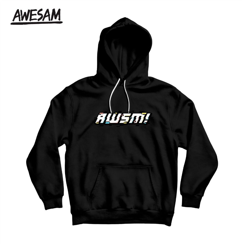 [ TERBARU ] HOODIE AWESAM DISTRO 045 - AWSM GLITCH
