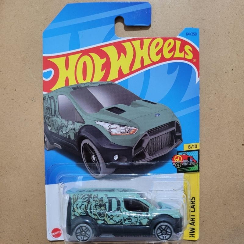 HOT WHEELS FORD TRANSIT CONNECT / HW ART CARS [ GREEN ]