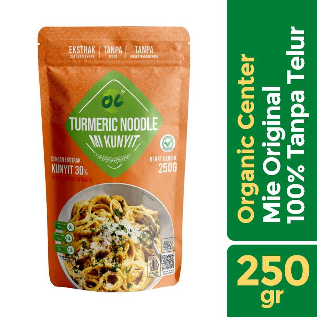 

Organic Center - Healthy Noodle Original (Putih) 250gr - Mie Sehat