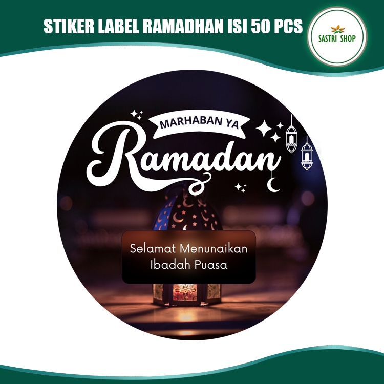 

Stiker Label Ramadan Selamat Idul Fitri 2,5 cm Isi 50 Pcs Murah!