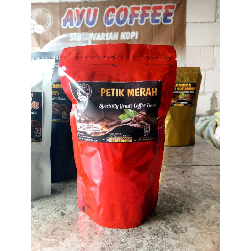 

Kopi Robusta Petik Merah 200 gram