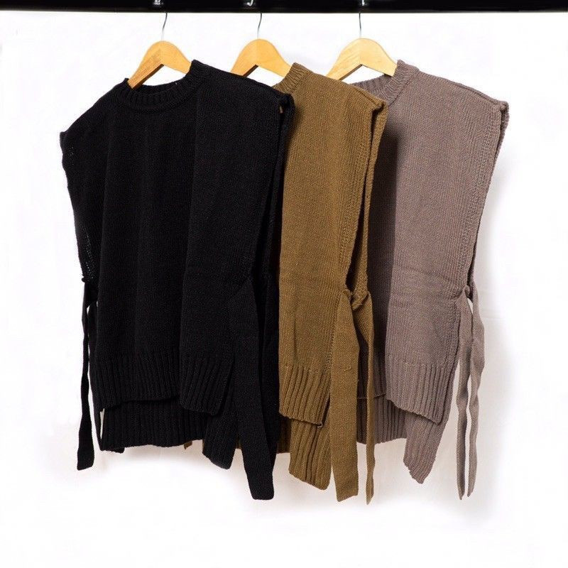 Rompi Baju rajut Tali / Vest rajut Premium