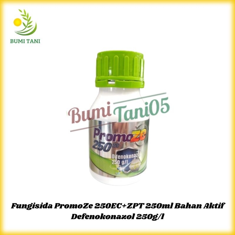 Fungisida Promoze 250EC+ZPT 250ml Bahan Aktif Difenokonazol 250g/l