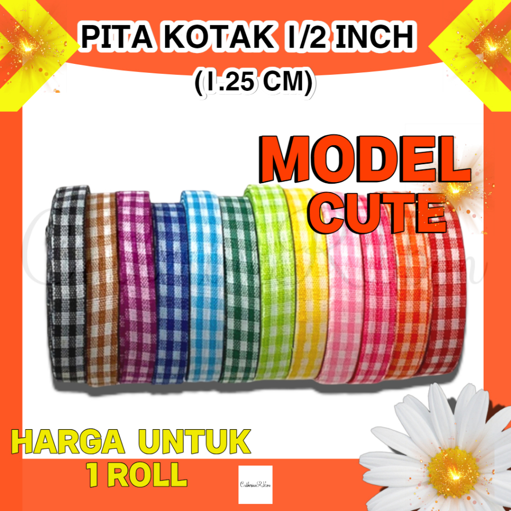 

PITA KOTAK 1/2 INCH PANJANG 20 YARD (18 METER)