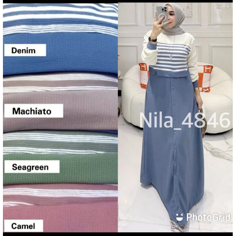 GAMIS KNIT KAOS RAJUT BANGKOK IMPORT PREMIUM