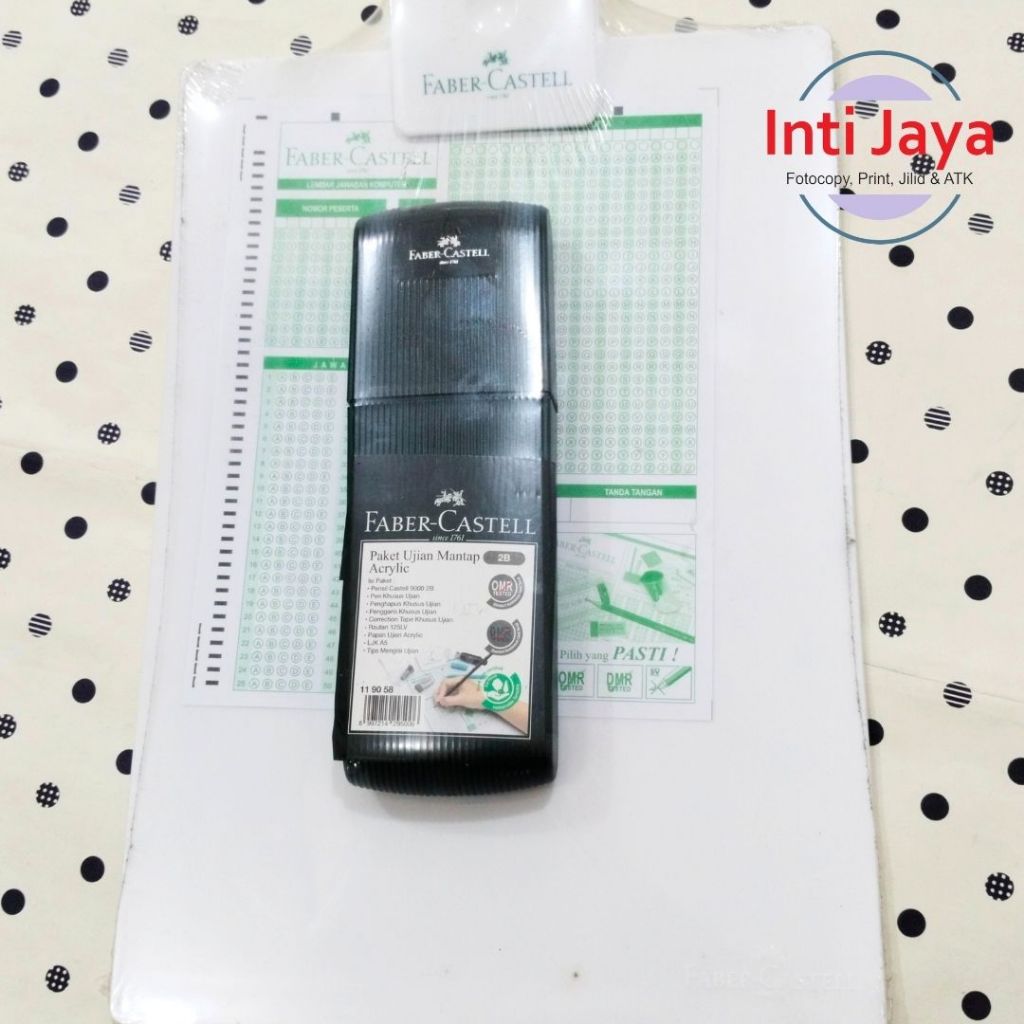 

Papan Scanner/ Paket Faber Castell Papan Acrylic dan set Alat Tulis