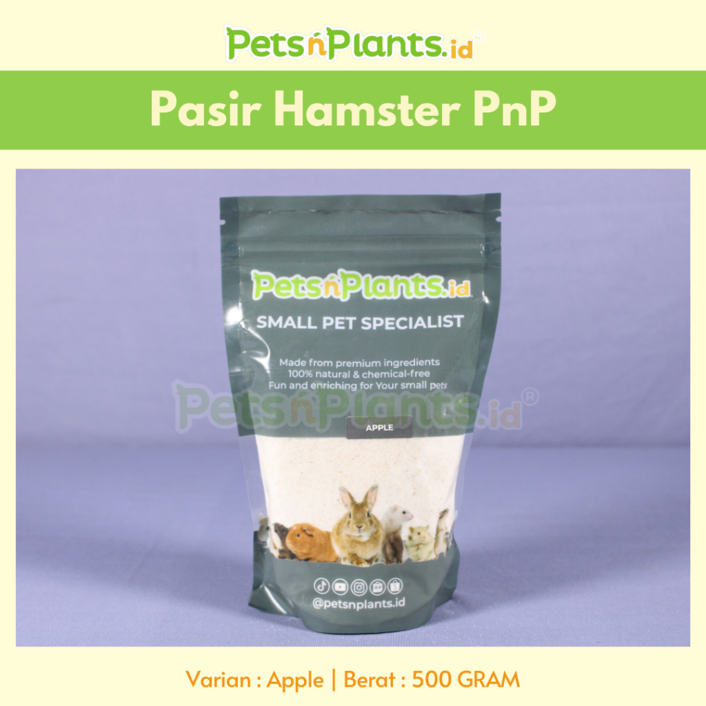 Pasir Hamster PetsNPlants.id Original 500 Gram