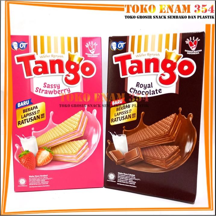 

Wafer Tango Box isi 20 bungkus x 5 gram