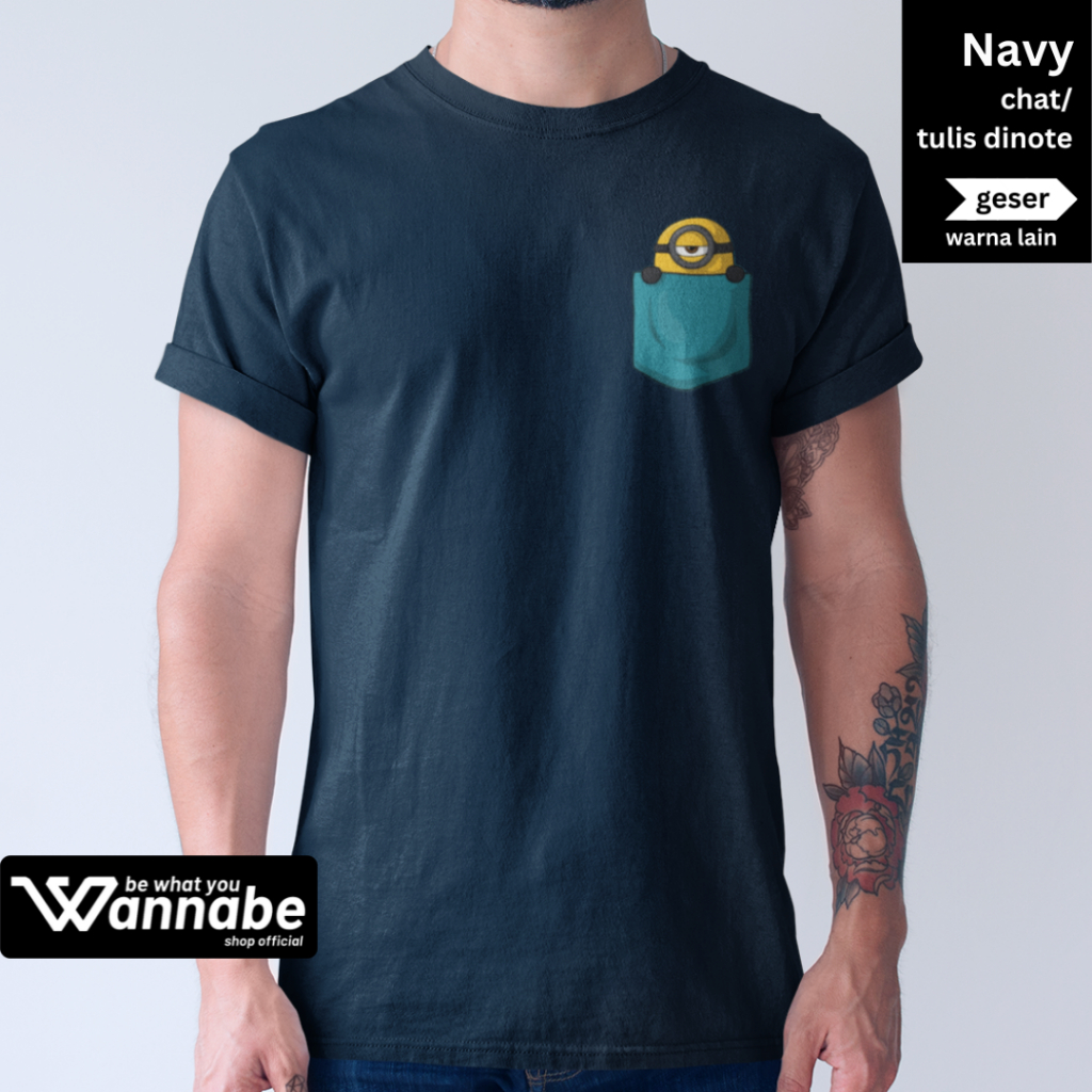 KAOS KARTUN MINION SIZE S - 7XL DEWASA JUMBO BIGSIZE BIG SIZE & KAOS ANAK KAOS PREMIUM