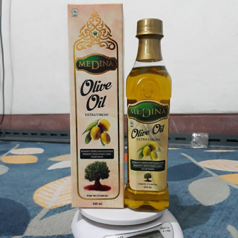 

Medina Olive Oil 325 ml / Extra Virgin / Minyak Zaitun 325 ml