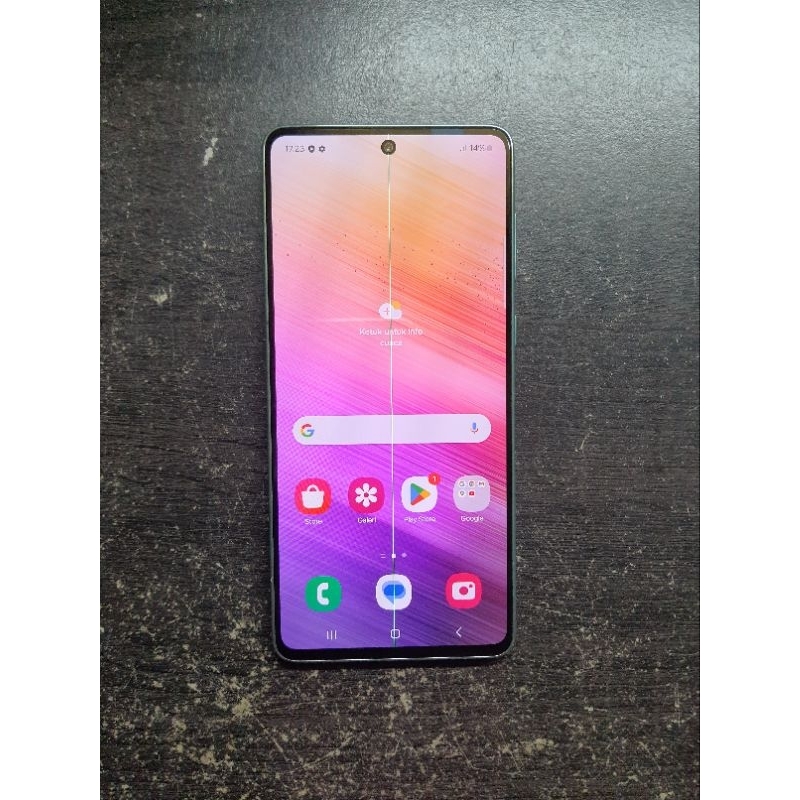 lcd samsung a73 5g original copotan minus