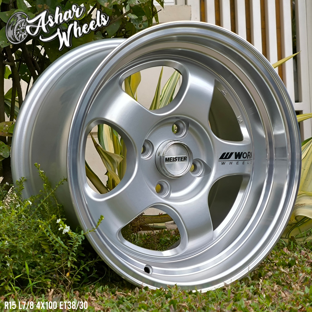 Jual Velg Baru - Work MEISTER - R15 L7/8 4x100 ET38/30