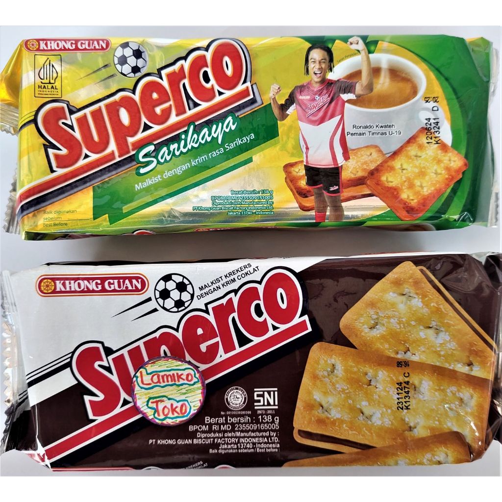 

KHONG GUAN SUPERCO 138GR SUPERCO COKLAT / SARIKAYA