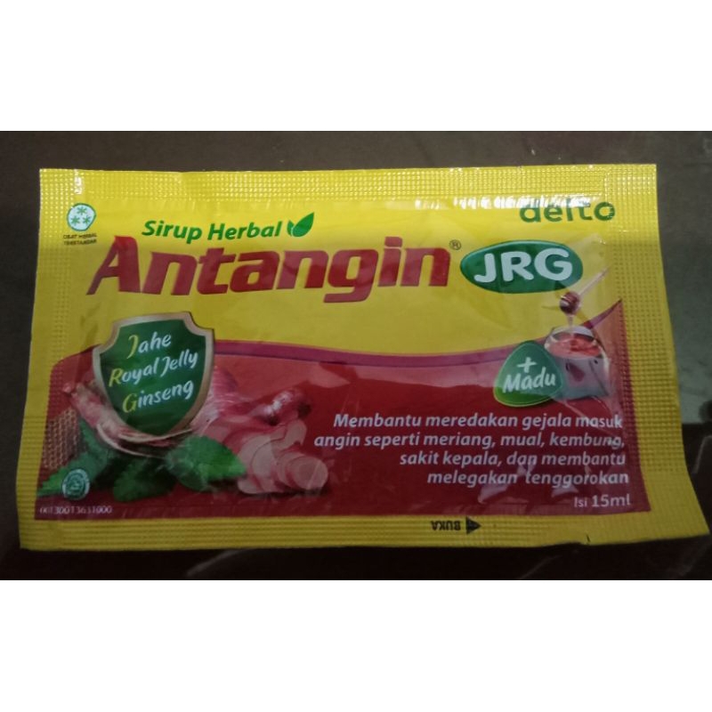 

Antangin JRG +Madu 1 Sachet