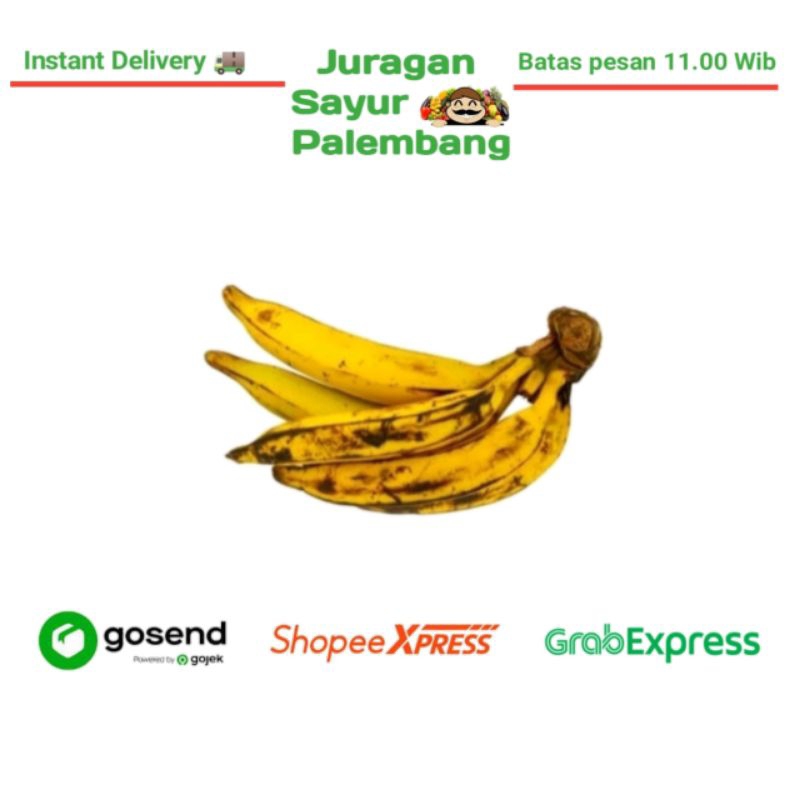 

Pisang Tanduk Fresh - Juragan Sayur Palembang