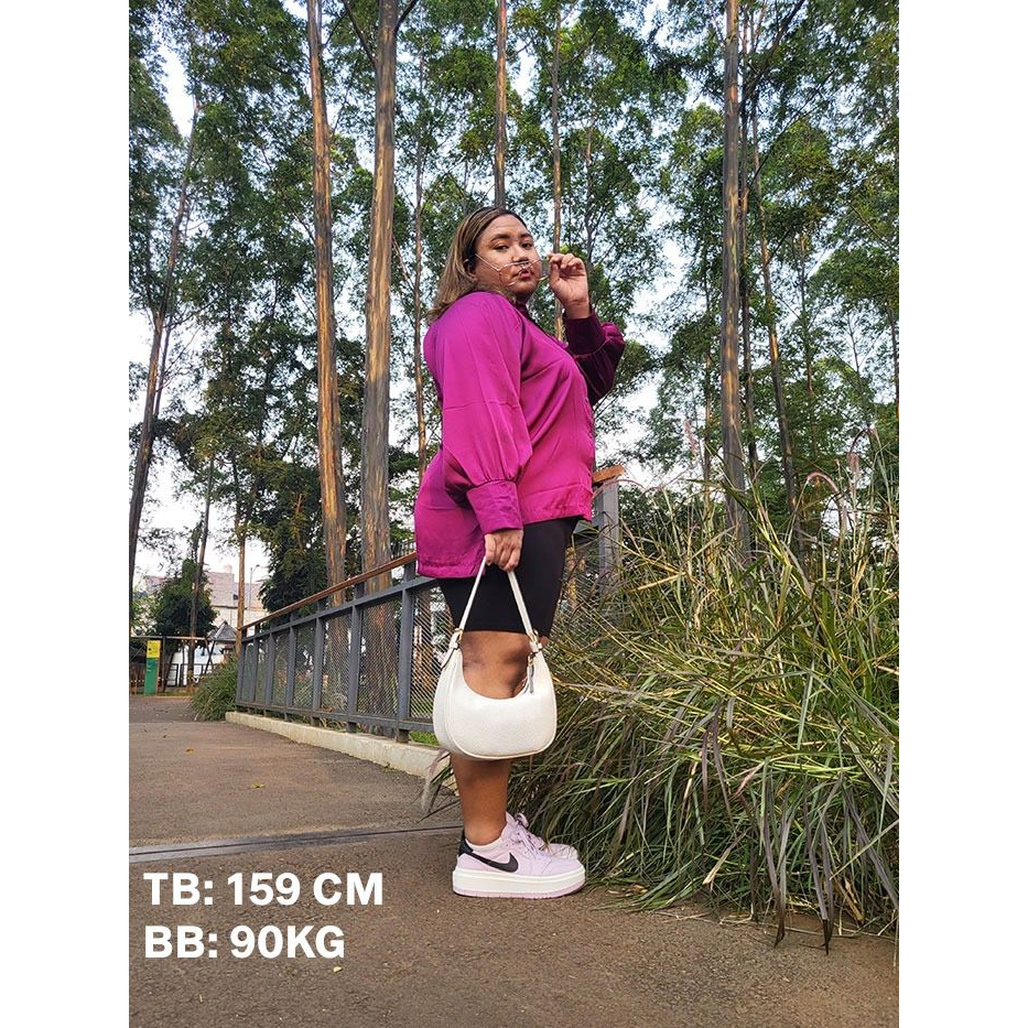 IKIGAI - Collied Kemeja Plus Size