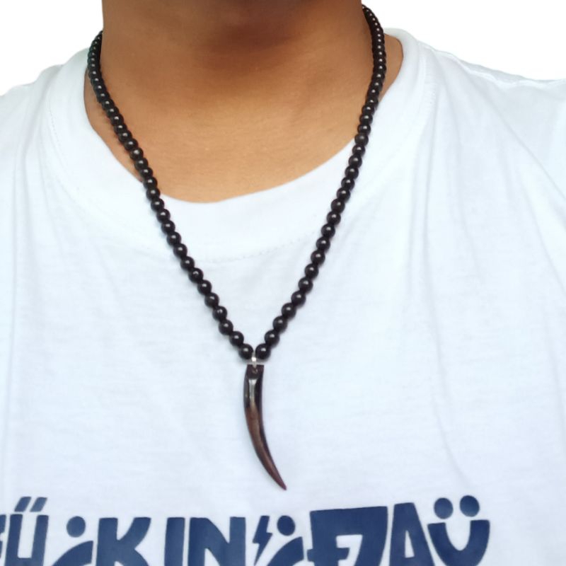 Kalung pria kayu kokka kaukah original