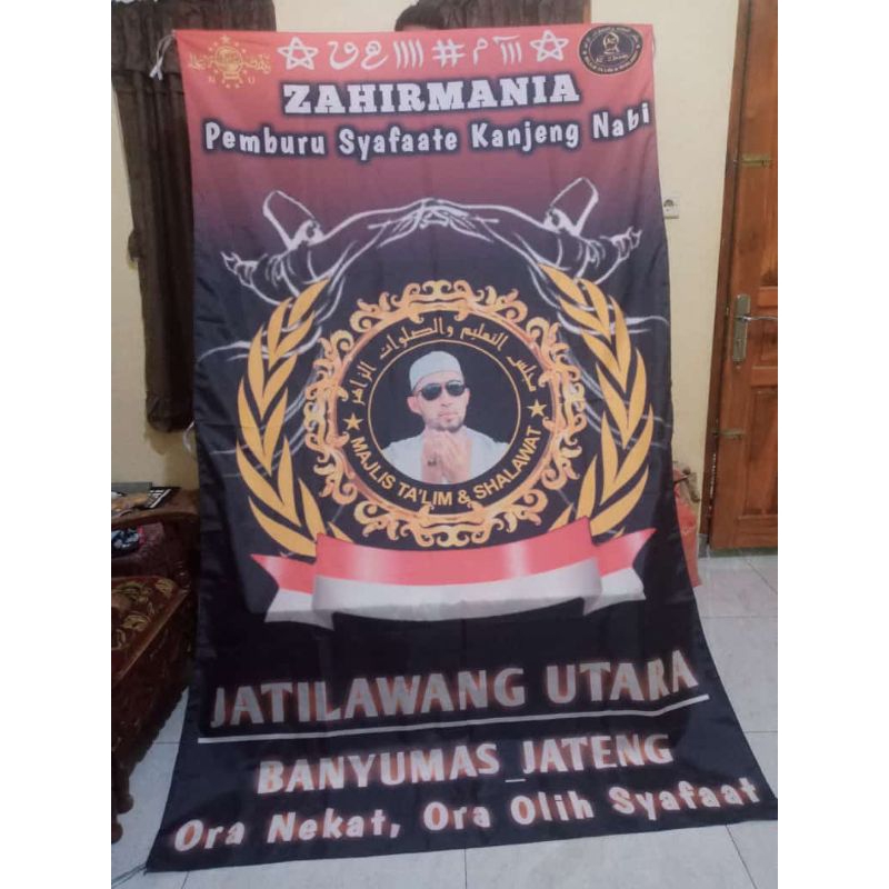 BENDERA PRINTING SYEKHERMANIA AZ ZAHIR PROMO