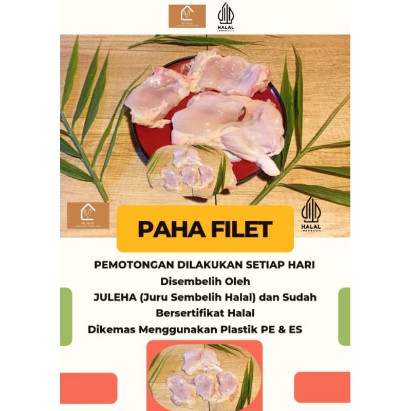 

Paha Ayam Segar Filet - Paha Filet Termurah